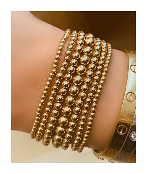 Gold Bead Bracelet Where To Buy at Melissa Hanson blog