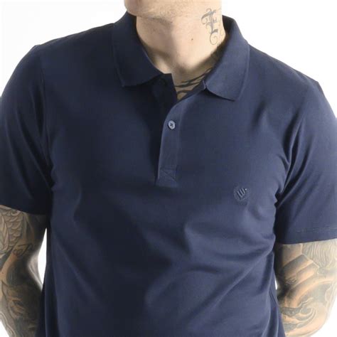 Ripley POLO MANGA CORTA ALGODÓN HOMBRE WOALLANCE BASICO H23 24