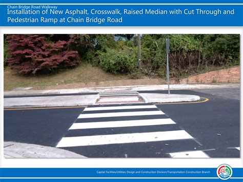 Chain Bridge Road Walkway | PPT