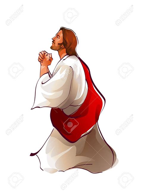 Clip Art Of Jesus Praying 20 Free Cliparts Download Images On