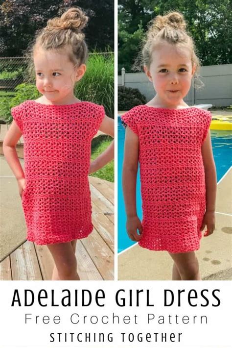 Adelaide Easy Crochet Girl Dress