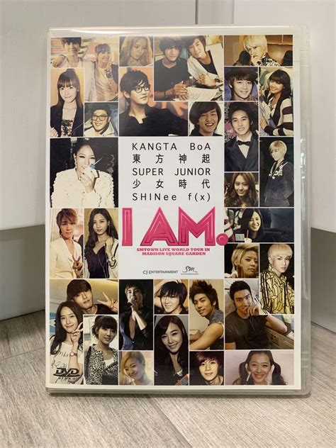 I AM SM Town Live World Tour in Madison Square Garden DVD 興趣及遊戲 古董