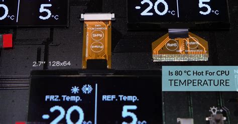 Is 80 Degrees Celsius Hot For A CPU Will It Burn My PC