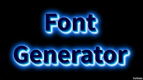 Font Generator Text Effect and Logo Design Font