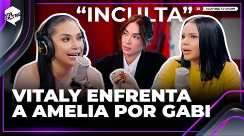 Vitaly S Nchez Enfrenta A Amelia Alc Ntara Por Llamar Inculta A Gabi