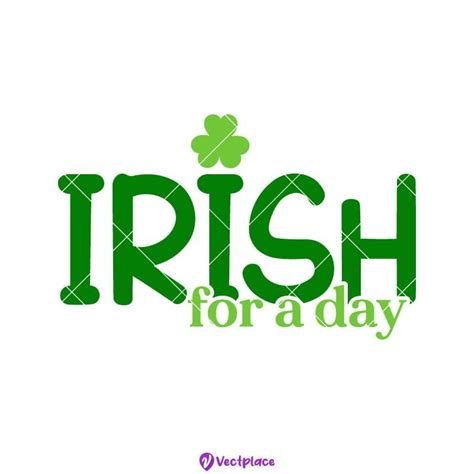 Irish Svg Shamrock Svg St Patricks Day Svg Vectplace