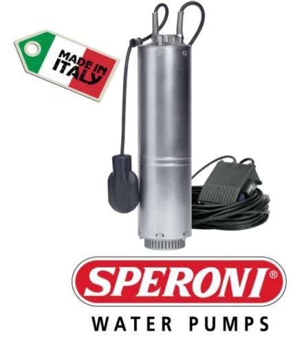 Elettropompa Sommersa Scm S F Autoclave Pompa Pozzo Speroni Scm Made