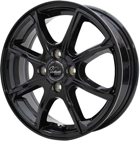 Amazon ホイール4本セット HOT STUFF G speed G06 MBK 14インチ 4 5J PCD100 4H インセット45 ジースピード G 06 タイヤ