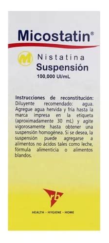 Micostatin Suspensi N Ui Ml Caja Con Frasco Para Mercadolibre