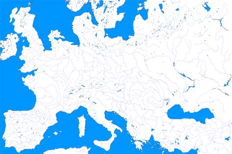 Europe Ice Age Template Map by zalezsky on DeviantArt