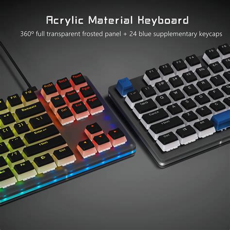 Mua XVX Womier 75 Keyboard TKL Mechanical Gaming Keyboard Hot Swappable Black Keyboard K87