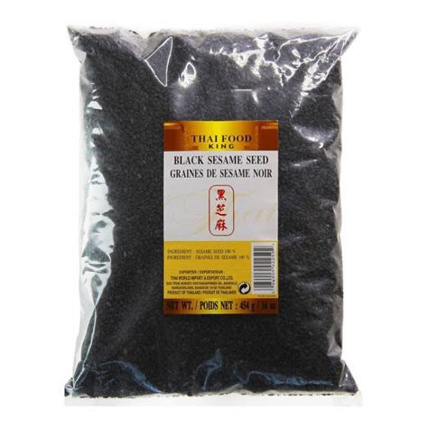 Семена кунжута черные Thai food king, 454 г - купить с доставкой по ...