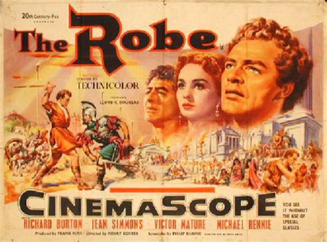 The Robe Original 1953 British Quad Movie Poster - Posteritati Movie ...