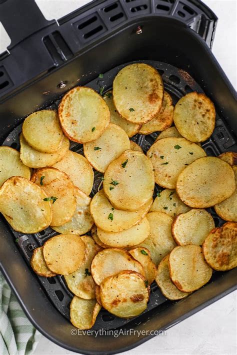 Sliced Potatoes In The Air Fryer Everything Air Fryer And More