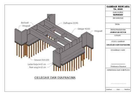 Detail Desain Gambar Jembatan Bentang 40 Meter Koleksi Nomer 6