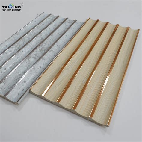 Mm Flexible Fluted Cm Ps Charcoal Louvers Wall Panels Ps Wall