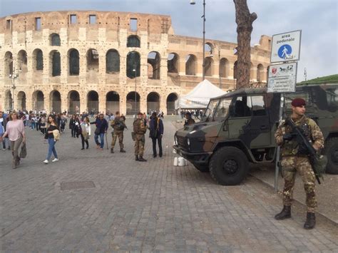 Operazione Strade Sicure A Roma Esercito Italiano