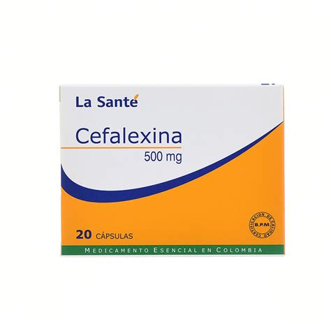 Cefalexina 500 Mg 20 C Psulas Ls Droguerias Unisanar