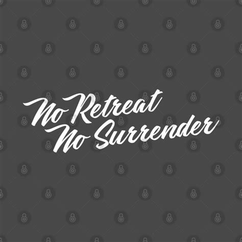 No Retreat No Surrender - Movie - T-Shirt | TeePublic