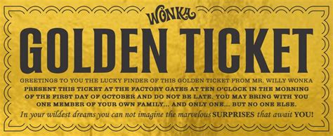 Editable Golden Ticket Printable Template Willy Wonka Party Supplies Wonka Bar Wrapper Included