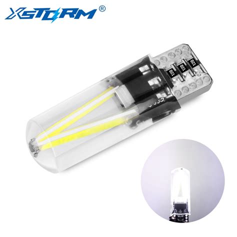 T W W Led Bulbs Canbus Error Free Filament Lights Cob Led Glass Shell