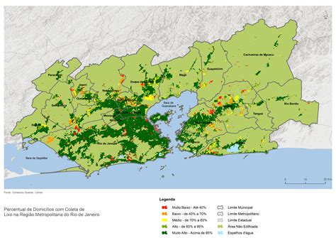 mapa de coleta de lixo min modelar  metropole