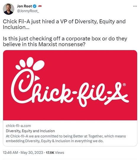 Chick Fil A S Woke Pledge Resurfaces Online Angering Conservatives