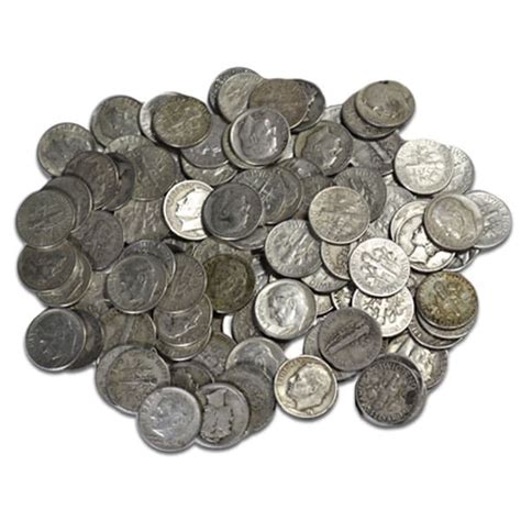 Junk silver coins for sale: Buy Bags of 90% Silver Quarters & Dimes ...