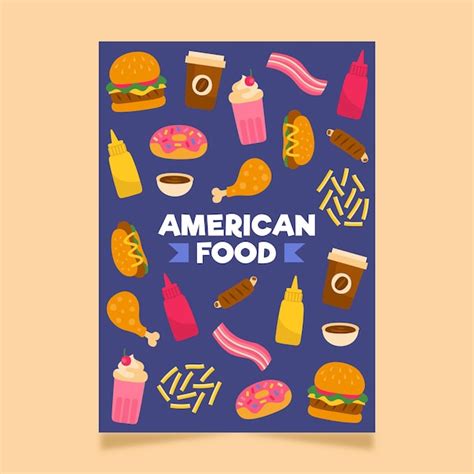 American Food Poster Images Free Download On Freepik