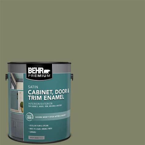 BEHR PREMIUM 1 Gal S380 6 Ecological Satin Enamel Interior Exterior