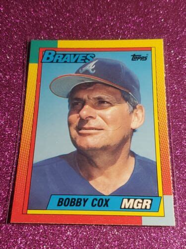 Topps Traded T Bobby Cox Atlanta Braves Hof Ebay