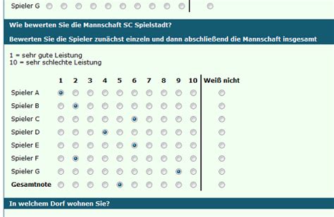 Notenvergabe Mit Gesamtnote