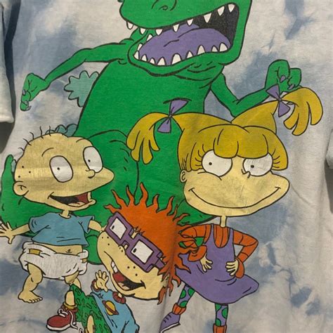 Nickelodeon Rugrats Tie Dye T Shirt Men S Fashion Tops Sets