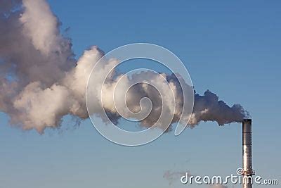 Air Pollution From An Industrial Plant Royalty-Free Stock Image ...