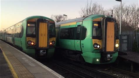 Class 377s Depart Hampden Park 18 3 2022 Youtube