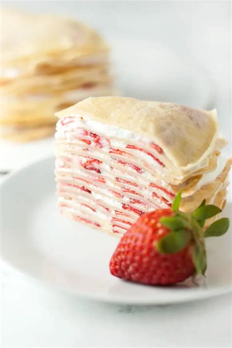 Strawberry Crepe Cake A Stunning And Irresistible Dessert