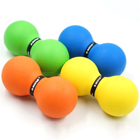 Peanut Double Lacrosse Ball Thoracic Spine Therapy Balls Deep Pressure