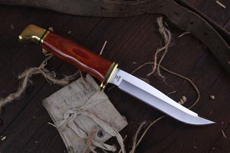 Buck Pathfinder 5 Fixed Blade DymaLux Cocobolo With Brass Satin