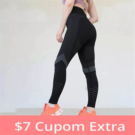 SVOKOR High Waist Fitness Leggings Women Sexy Seamless Leggings Hollow