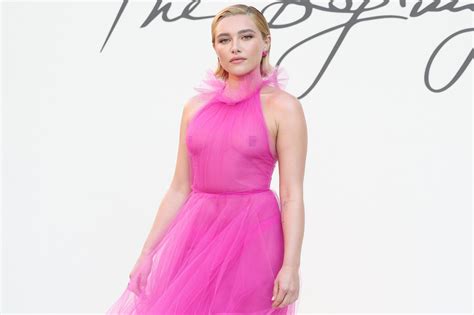 Florence Pugh Dares To Bare In Naked Gown At Thunderbolts London Premiere
