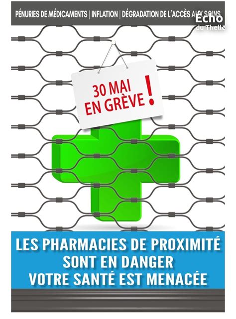 Les Nouvelles Du Thelle Du Mercredi Mai Pharmacies Ferm Es Demain