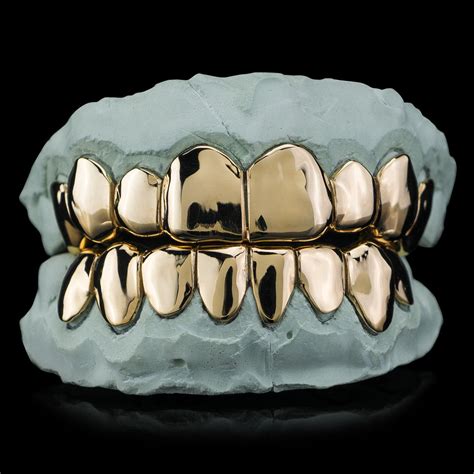 Buy Custom & Premade Gold Grillz - Custom Gold Grillz