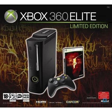 CONSOLE XBOX 360 ELITE RESIDENT EVIL 5 - Achat / Vente console xbox 360 ...