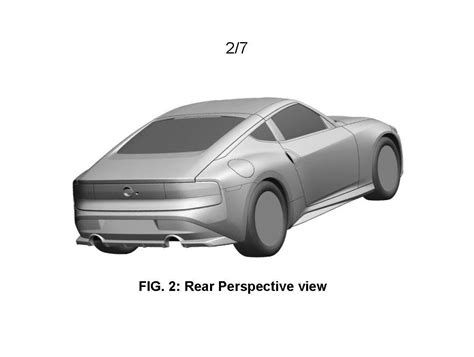 2023 Nissan 400Z Design Patent Reveals Z Proto Styling Cues - autoevolution