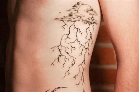 Lightning Strike Tattoo