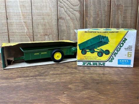 2 Various Scales Ertl John Deere Items Aumann Auctions Inc