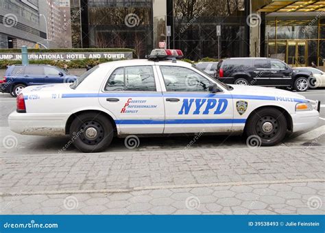 New York City Police Car Editorial Stock Photo Image Of City 39538493