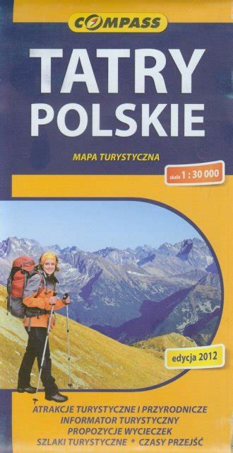 Tatry Polskie Mapa Turystyczna Skala 130 000 Książka Księgarnia