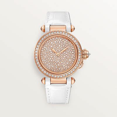 CRWJPA0032 - Pasha de Cartier watch - 35 mm, automatic, rose gold ...