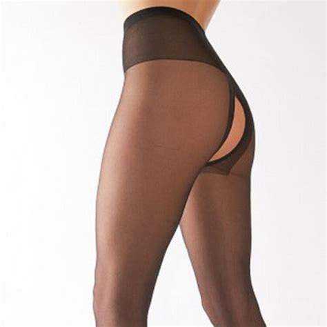 Sexy Strumpfhose Xs S M L Schritt Offen Sexy Nylons Ohne Naht Dessous